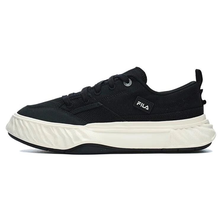 Canvas Low NonSlip Durable Shoes "Black White"
