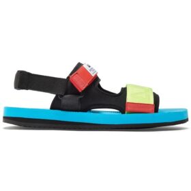 Capri Sandal “Black Blue Red”