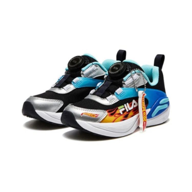 Casual Athletic Sneakers "Black Blue White"