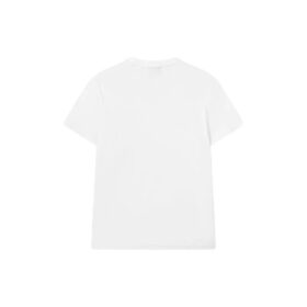 Casual Round Neck Short Sleeve White