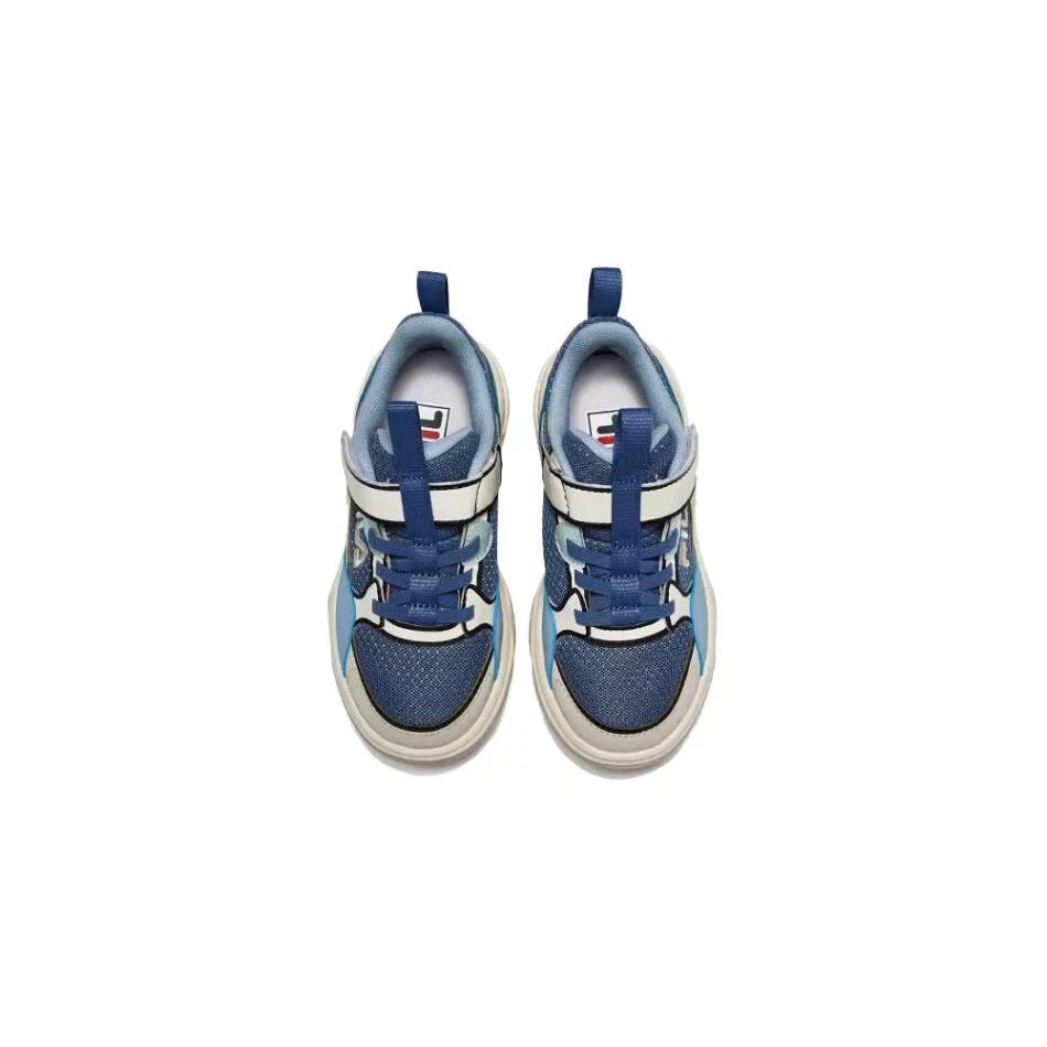 Casual Sneakers "White Blue Beige"