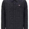 Charcoal Malcolm Lightly Padded Quilted Over Shirt