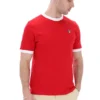 Chinese Red Marconi Essential Ringer T-Shirt