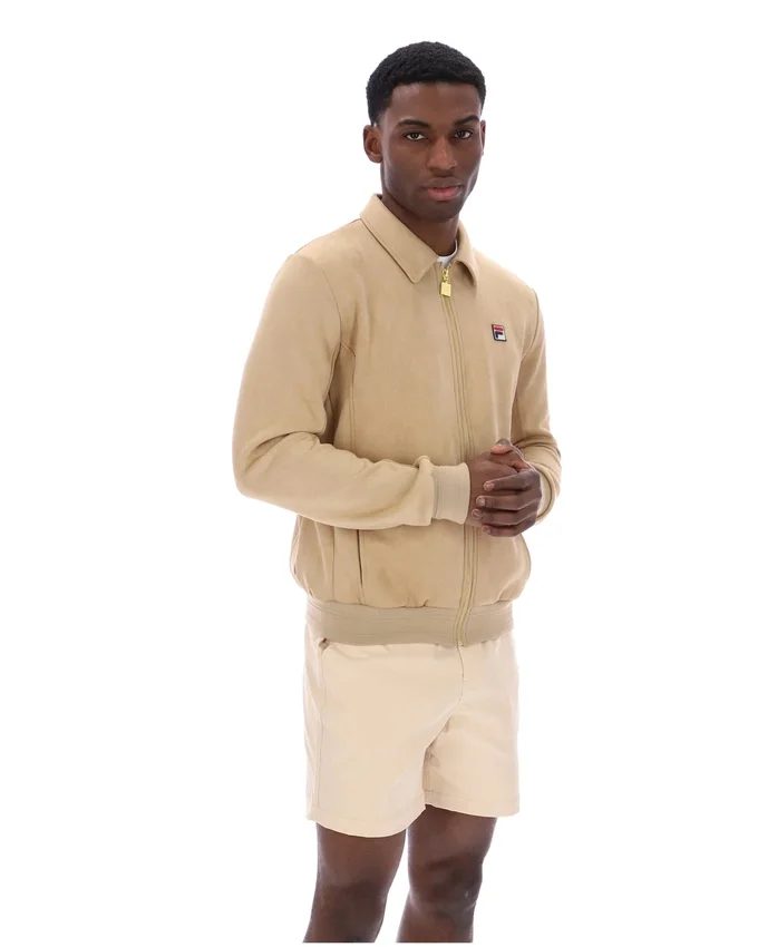 Classic Beige Francesco Suede Jacket