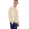 Classic Beige Settanta Baseball Track Top