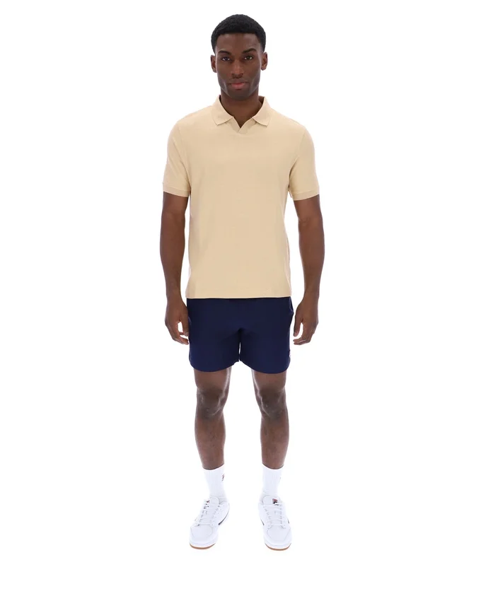 Classic Beige Tristiano Textured Polo