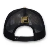 Classic Beige Turo Large F-Box Tonal Embroidered Suede Mesh-Back Cap