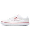 CLASSIC BOARDER skateboard canvas shoes White/red