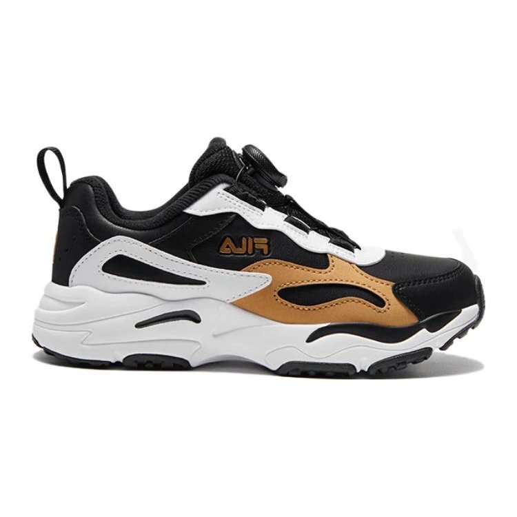 Classic Sport Shoes "Black White Gold"
