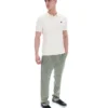 Coconut Milk Denny Diamond Knit Open Collar Polo