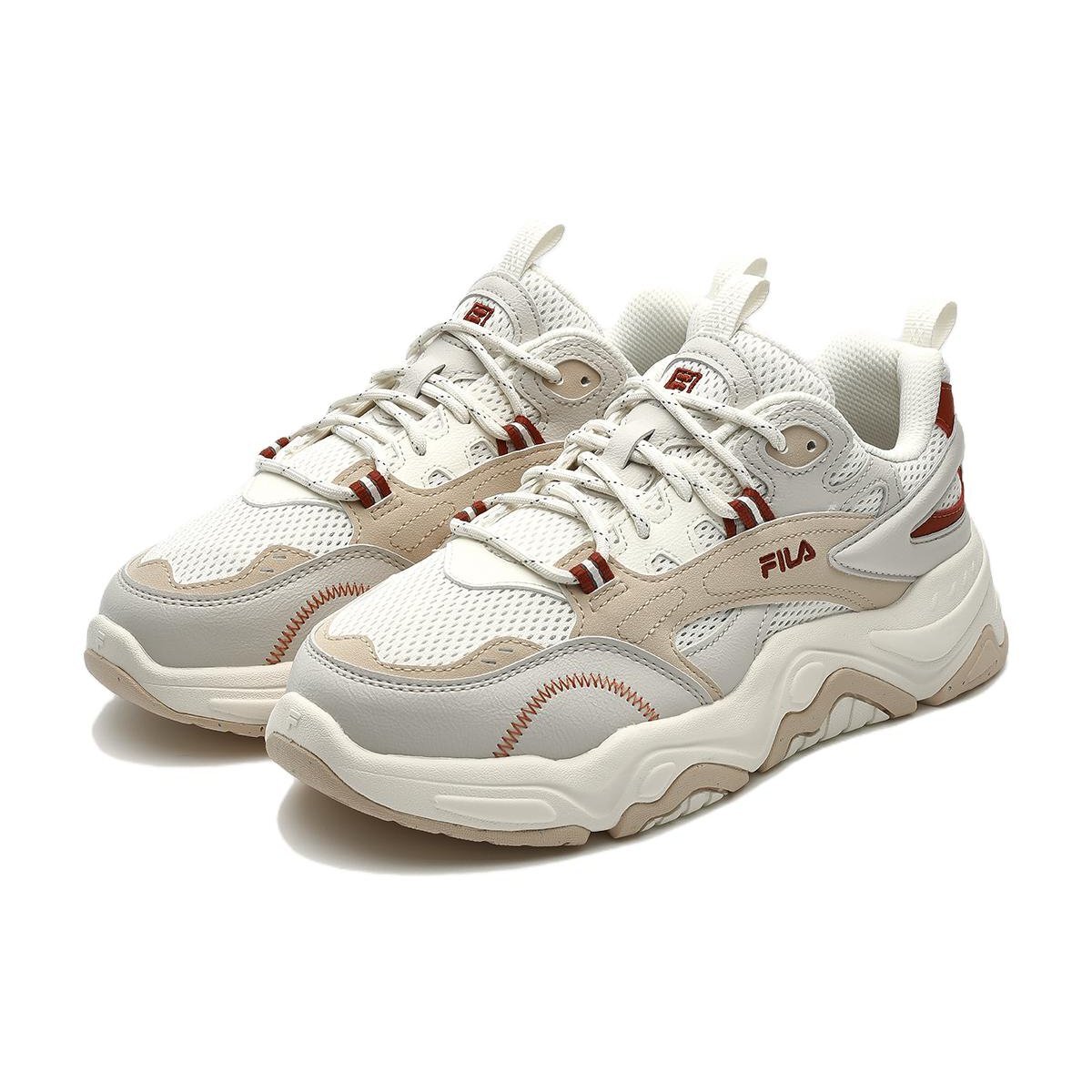Collina Sneakers "White Grey Beige"