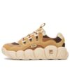 CROISSANT Chunky Sneakers "Orange Brown"