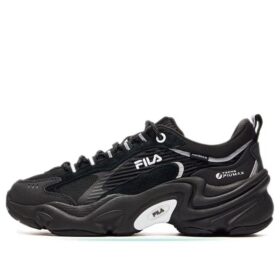 Damping Wearable Platform Clunky Shoes Black