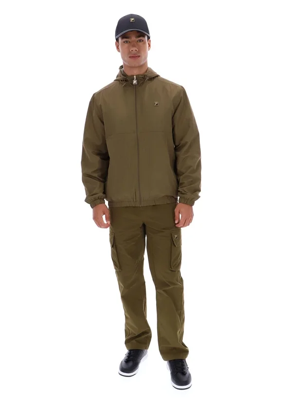 Dark Olive Ian Full Zip Jacket
