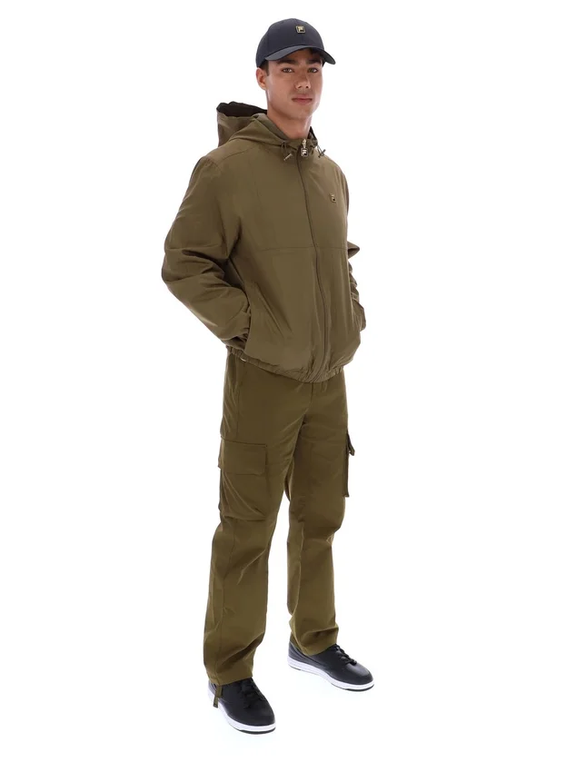 Dark Olive Ian Full Zip Jacket