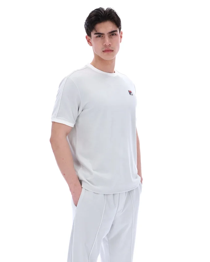 Dawn Blue Basilio Velour Tee