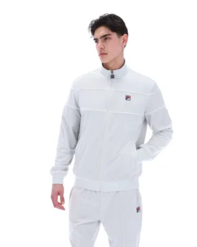 Dawn Blue Vittorio Velour Track Top