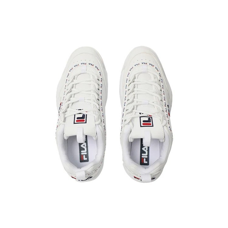 Disruptor 2 Low Top Clunky Shoes White