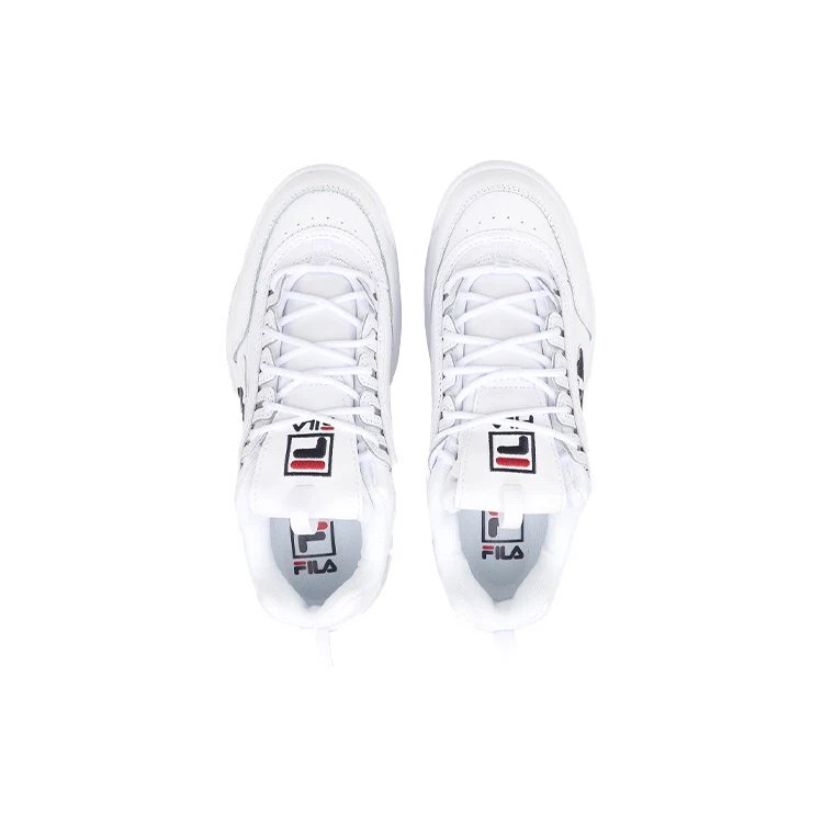 Disruptor 2 Low Top Shoes White/Black/Red