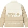 Down Jacket "Beige White"