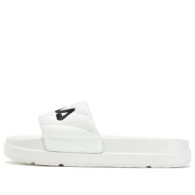 Drifter Bold Slides "White Black"