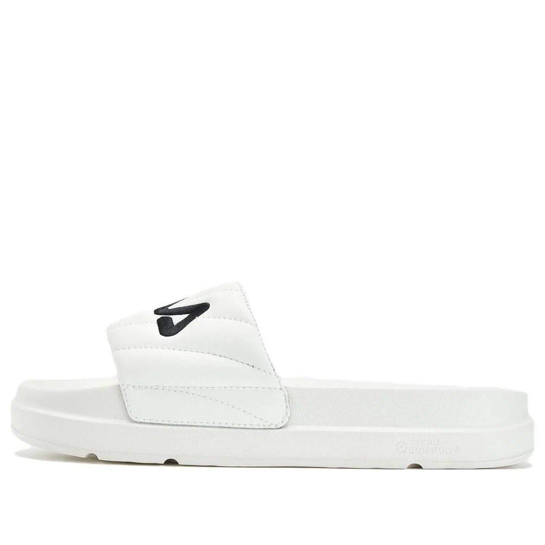 Drifter Bold Slides "White Black"