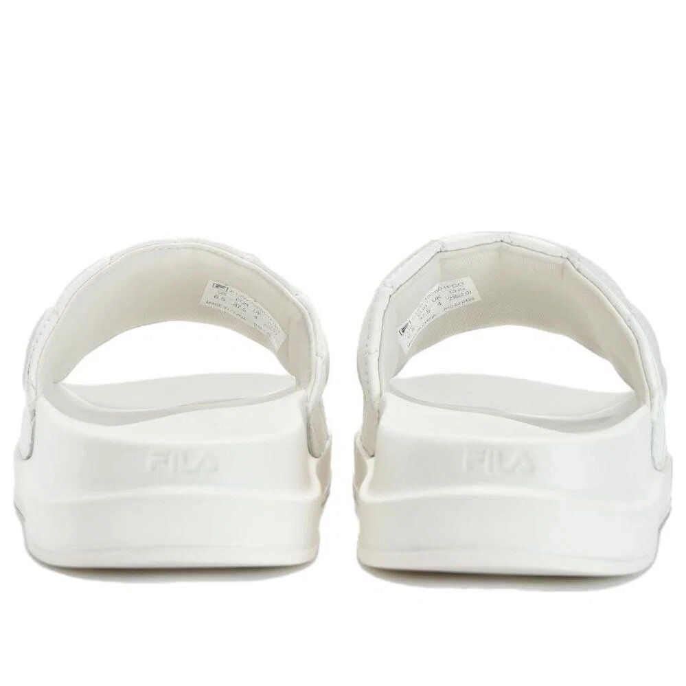 Drifter Bold Slides "White Black"