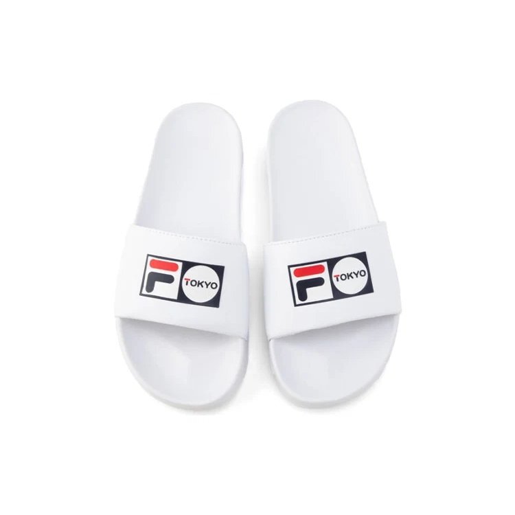 Drifter Unisex White Slippers