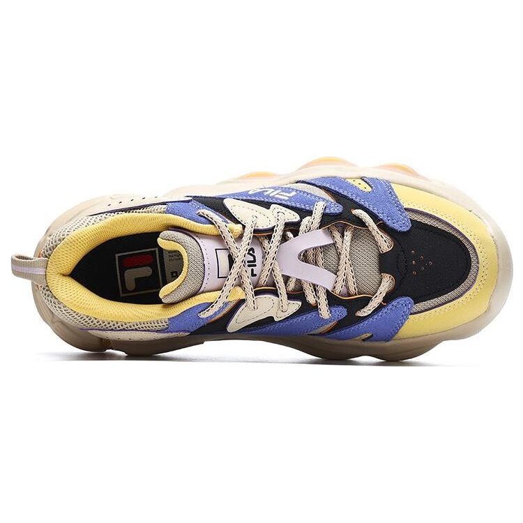 ET Fashion Shoes "Beige Bue Yellow"