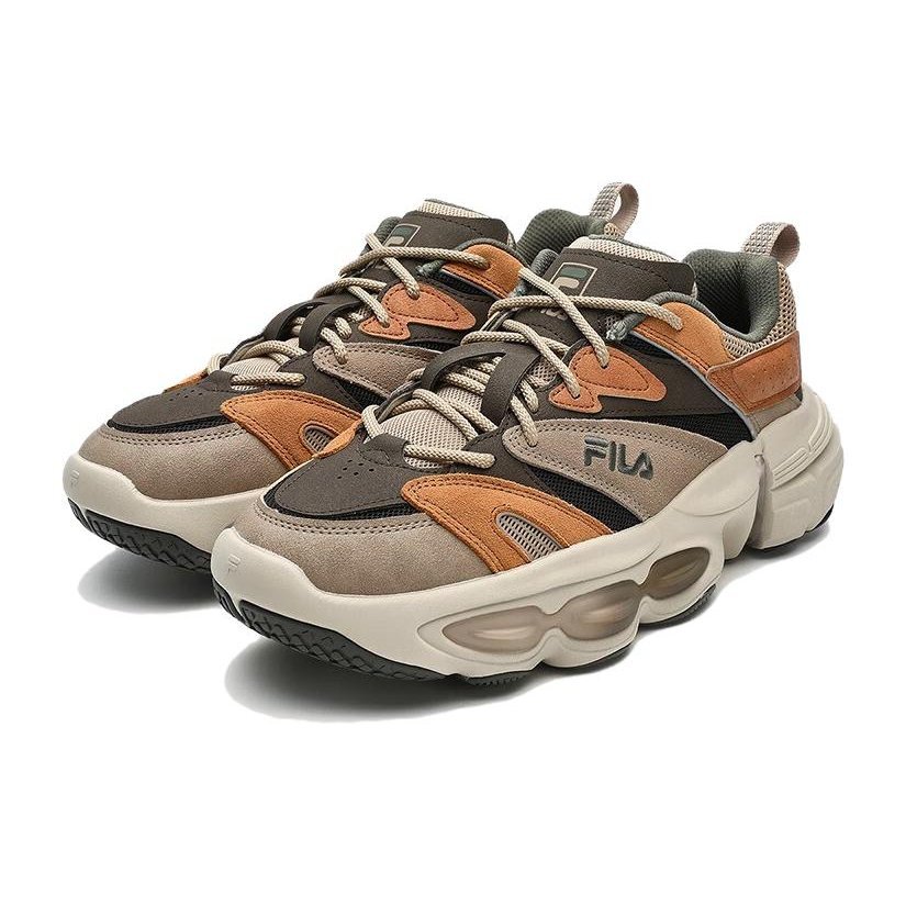 ET Retro Low Shoes "Brown Orange"