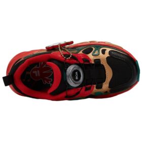 Fashion Shoes “Black Red Gold”