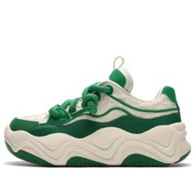 Fashion Skate Shoes "White Green"