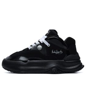 Fashion Sneakers Low-Top Running Shoes Black