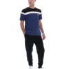 Fila Navy Aiden Cut and Sew T-Shirt