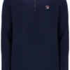 Fila Navy Emiliano Long-Sleeve Polo