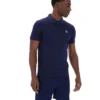 Fila Navy Ettore Zip Polo