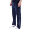 Fila Navy Fio Velour Straight-Leg Jogger