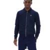 Fila Navy Francesco Suede Jacket