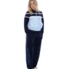 Fila Navy Giovana Cropped Zip-Up Top