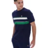 Fila Navy Iggy Striped T-Shirt