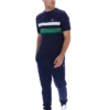 Fila Navy Iggy Striped T-Shirt