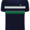 Fila Navy Iggy Striped T-Shirt