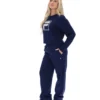 Fila Navy Jorie Wide Crew Neck Sweatshirt