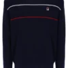 Fila Navy Kallum Waffle Textured Crew Neck Jumper