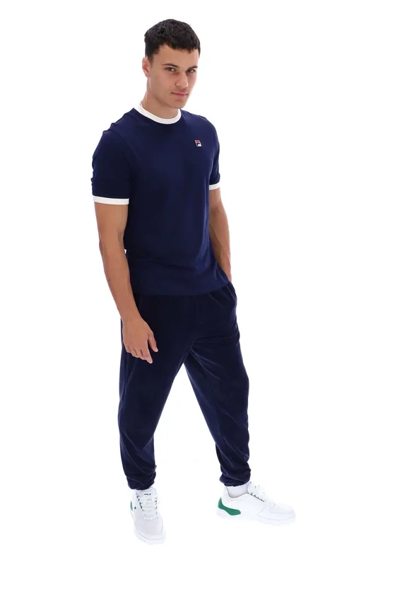 Fila Navy Marconi Essential Ringer T-Shirt