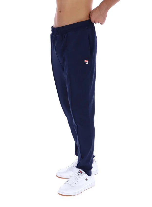 Fila Navy Molveno Pin Tuck Slim Leg Pants
