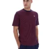 Fila Navy Nilo Printed Pinstripe T-Shirt