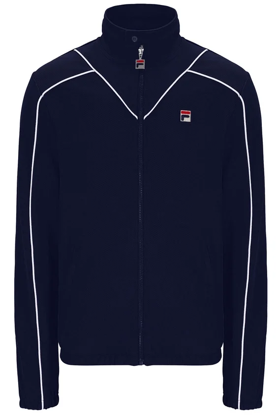Fila Navy Noble Archive Piping Track Top