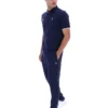 Fila Navy Pablo Three-Button Tipped Rib Polo Shirt
