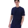 Fila Navy Pepe Tee with Flock Logo